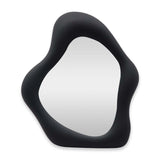 QBR-26 BLACK IRREGULAR SHAPE TABLE MIRROR