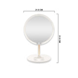 NHJ-616 LED ROUND MIRROR  W/ CELLPHONE STAND