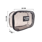 GK POUCH BLACK TRANSPARENT BW-05