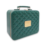PD-12 BEAUTY CASE W/MIRROR DIAMOND LEATHER
