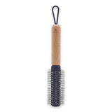 ROLLER HAIR BRUSH WOODEN HANDLE