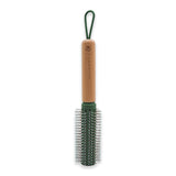 ROLLER HAIR BRUSH WOODEN HANDLE