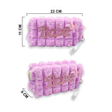#2440 BABE FLUFFY MAKEUP POUCH