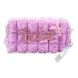 #2440 BABE FLUFFY MAKEUP POUCH
