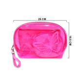 3-1 UNFOLD YOUR WINGS POUCH NEON PINK