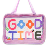 GK MIST VIOLET GOOD TIME CLEAR BAG