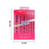 LX07 7 PCS EYE&FACE BRUSH SET NEON FASHION
