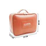 230419 BROWN GK MAKEUP BAG XS