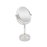 #5125 COSMETIC MIRROR ROUND (SILVER)