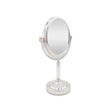 #5125 COSMETIC MIRROR ROUND (SILVER)