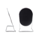 ELLIPTICAL MIRROR 29.5 X 21 X 12 (SILVER)