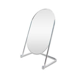 ELLIPTICAL MIRROR 29.5 X 21 X 12 (SILVER)