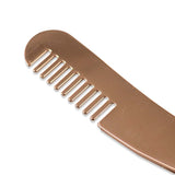 GK PORE TWEEZER W/COMB ROSEGOLD