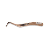 GK PORE TWEEZER W/COMB ROSEGOLD