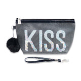 GK POUCH KISS GREY