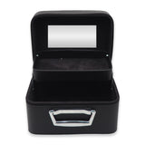 0069 MAKE UP BOX BLACK V PATTERN