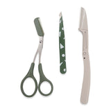 L-B026 EYE MAKE UP TOOL SET(SCISSOR/TWEEZER/RAZOR)