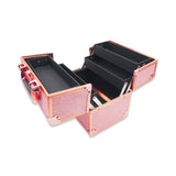 #1706 GLITTERY ROSE GOLD MAKE UP BOX