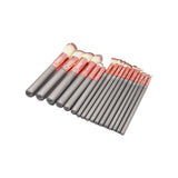 GK 18PCS BRUSH SET (GRAY/R.G HAND)