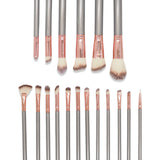 GK 18PCS BRUSH SET (GRAY/R.G HAND)
