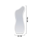 WAVY GREY WHOLE BODY MIRROR