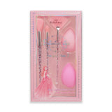 #5030 3PCS MAGIC CRYSTAL BRUSH W/2PCS BEAUTY BLENDER