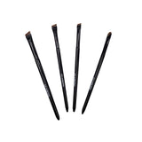 GK 4PCS EYELINER BRUSH SET ALL BLACK