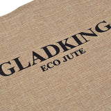 GLADKING ECO JUTE HANDY BAG BROWN