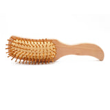 GLADKING Natural Wood Hair Brush Comb Detangling Scalp Massage Hair Comb / Cushion Hairbrush