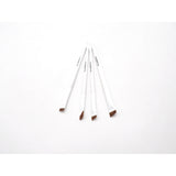 GLADKING Fine Angled Eyeliner Brush-4pcs Ultra thin Precision Eye Liner Makeup Brushes Set