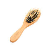 Gladking Bag Size Wooden Paddle Hair Brush