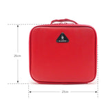 Scarlet Leather Organizer - Xs