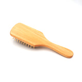 Gladking Bag Size Wooden Paddle Hair Brush