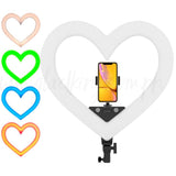 Heart shaped Ringlight RGB Color