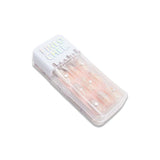NO.X-186 WEARABLE MANICURE FAKE NAILS SQUARE CASE