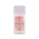 NO.X-186 WEARABLE MANICURE FAKE NAILS SQUARE CASE