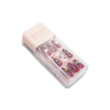 NO.X-186 WEARABLE MANICURE FAKE NAILS SQUARE CASE