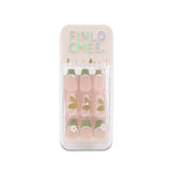 NO.X-186 WEARABLE MANICURE FAKE NAILS SQUARE CASE