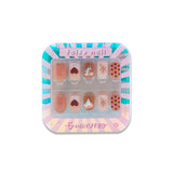 X-206 SHINING CHARM WEARABLE FAKE NAILS