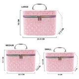 CX2862 GLITTERY HEART PINK - MAKEUP BOX