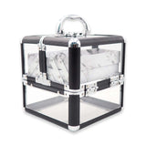 CX1882 MARBEL LAYER TRANSPARENT MAKEUP BOX