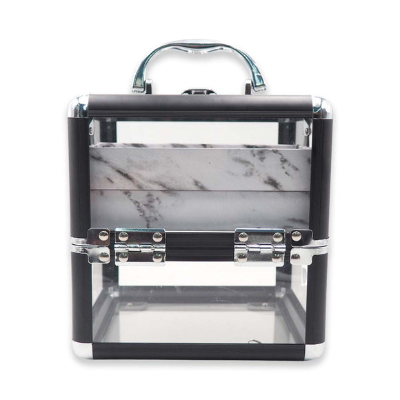 CX1882 MARBEL LAYER TRANSPARENT MAKEUP BOX