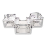 CX1882 MARBEL LAYER TRANSPARENT MAKEUP BOX