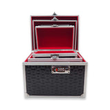 CX2217 CLASSIC CUBIC BLACK DIGIT LOCK MAKEUP BOX
