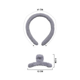 FLUFFY 2N1  HEADBAND AND CLAW
