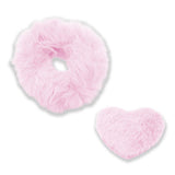 FLUFFY 2N1  PONY AND HAIR CLIP
