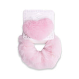FLUFFY 2N1  PONY AND HAIR CLIP