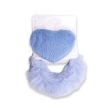 FLUFFY 2N1  PONY AND HAIR CLIP