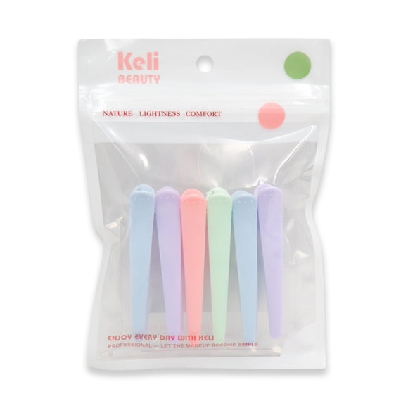 TM1021 6-1 COLORFUL HAIR CLIPS