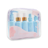 WH-3235 5PCS TRAVEL EMPTY BOTTLES SET
